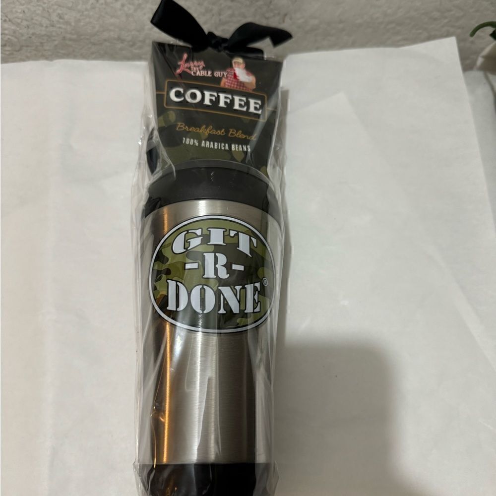 Larry the Cable Guy Git-R-Done Coffee Gift Set